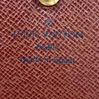 Louis Vuitton Porte-Monnaie Viet Tresor Monogram Leather Brown Bifold Wallet — view 3