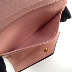 Louis Vuitton Portefeuille Zoe Monogram Rose Ballerine Leather Canvas Pink — view 5