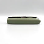 Loewe Wallet Khaki Green Anagram Trifold Silver — view 9