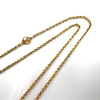 Louis Vuitton Essential Metal Necklace Gold — view 4