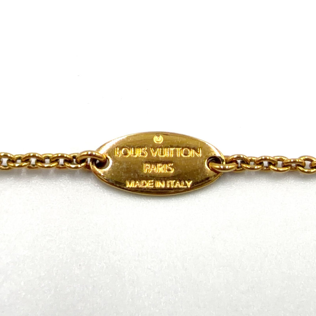 Louis Vuitton Essential Metal Necklace Gold — view 7