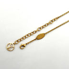 Louis Vuitton Essential Metal Necklace Gold — view 6