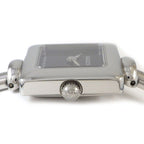 Gucci Watch Bangle Square Black Dial SS Quartz Analog — view 2