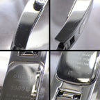 Gucci Watch Bangle Rectangular Silver Guilloche Dial SS Quartz Analog — view 5
