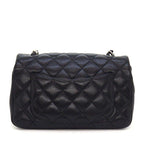 Chanel Shoulder Bag Quilted 20 Mini Classic Black Caviar Leather — view 2
