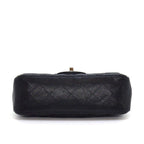 Chanel Shoulder Bag Quilted 20 Mini Classic Black Caviar Leather — view 4