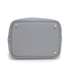 Hermes Handbag Picotin Lock PM Gris Perle Taurillon Clemence Silver — view 4