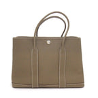 Hermes Tote Garden Party TPM Etoupe Negonda Silver — view 2