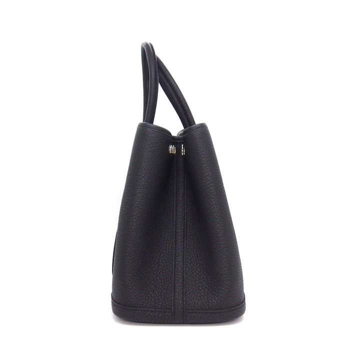 Hermes Tote Garden Party TPM Black Negonda Silver — view 3