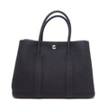 Hermes Tote Garden Party TPM Black Negonda Silver