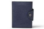 Hermes Card Case Coin Mini Wallet Illiade Compact Blue New