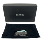 Chanel Wallet Wild Stitch Black Zip Around Silver Leather — view 6