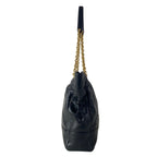 Saint Laurent Paris Shoulder Bag Jamie Small Shopping Black Chain Leather — view 2