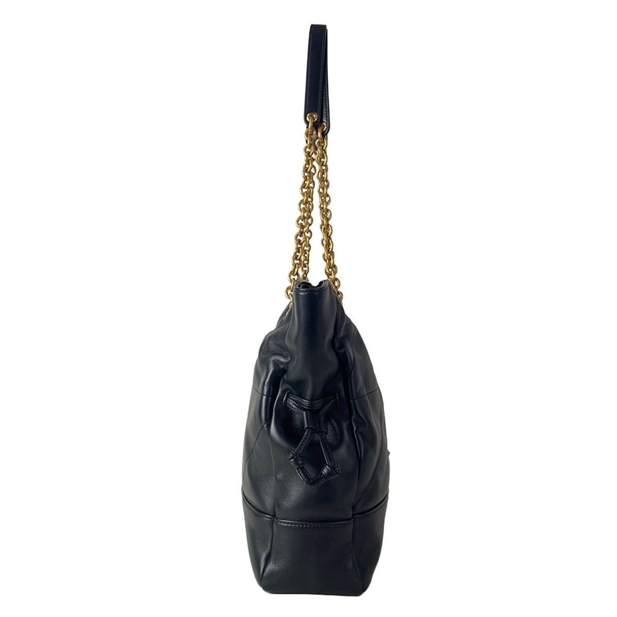 Saint Laurent Paris Shoulder Bag Jamie Small Shopping Black Chain Leather — view 2