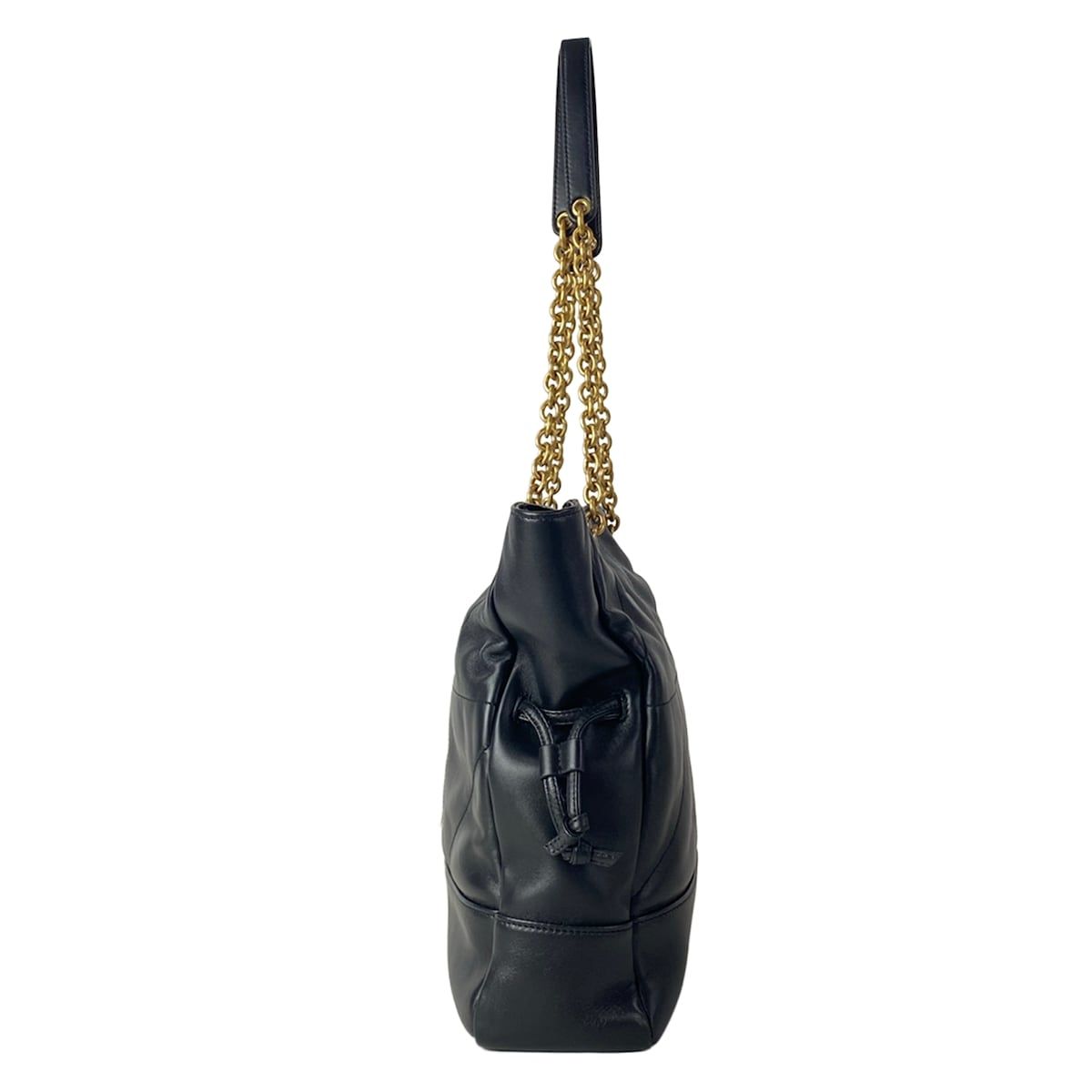 Saint Laurent Paris Shoulder Bag Jamie Small Shopping Black Chain Leather — view 4