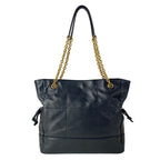 Saint Laurent Paris Shoulder Bag Jamie Small Shopping Black Chain Leather — view 3