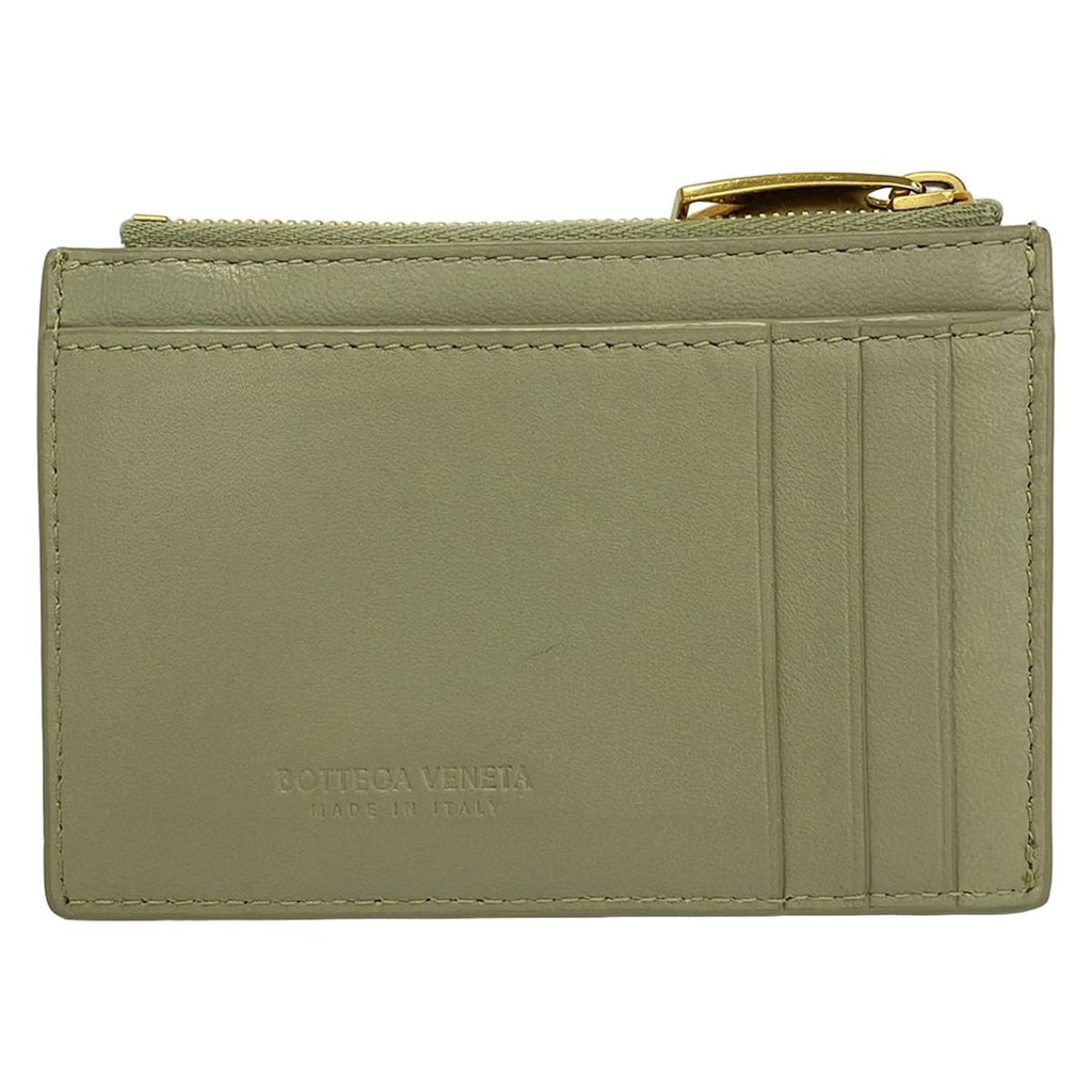 Bottega Veneta Coin Case Cassette Travertine Fragment Leather — view 2