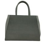 Fendi Handbag Toujour Light Gray Gold Leather — view 3