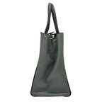 Fendi Handbag Toujour Light Gray Gold Leather — view 2