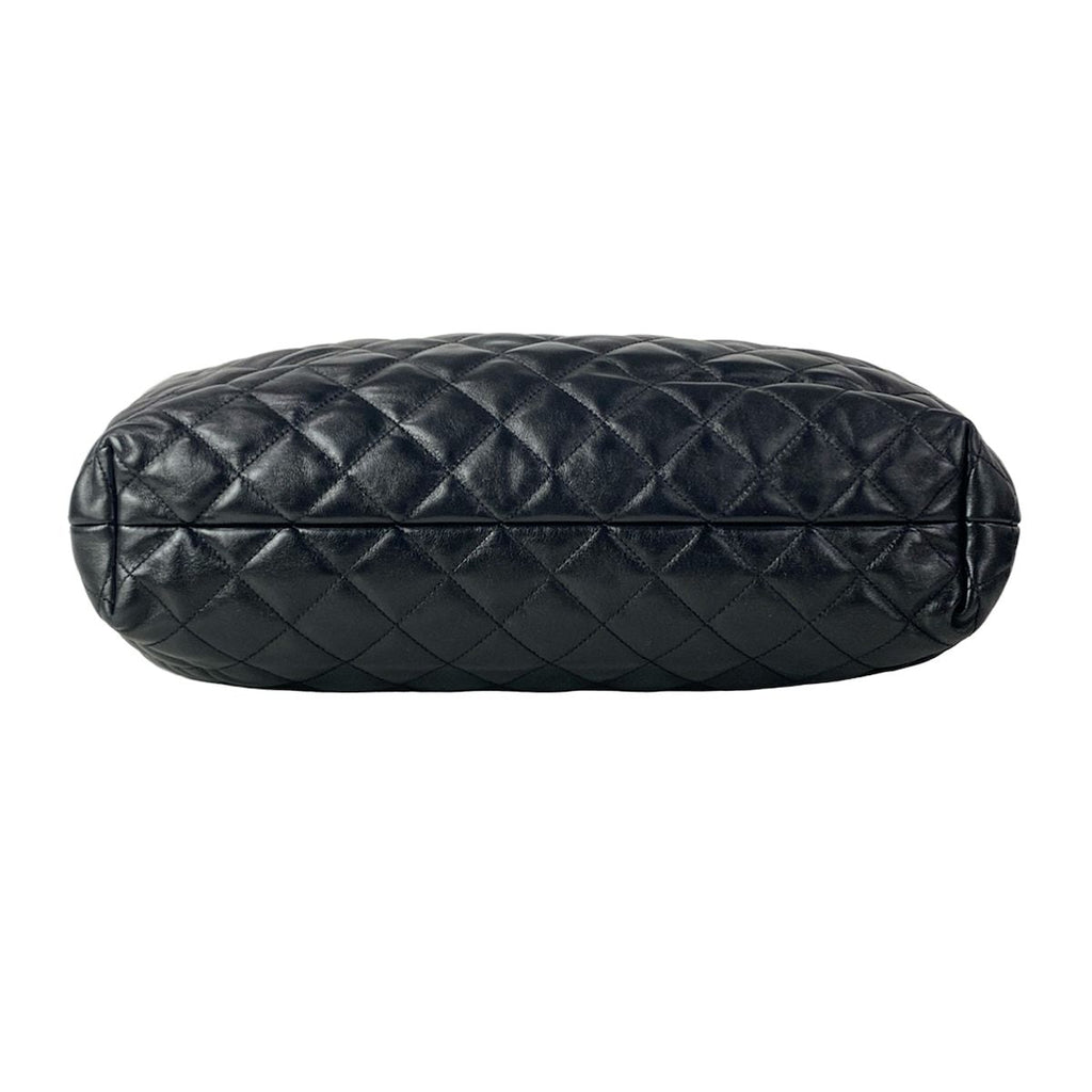 Saint Laurent Paris Tote Icare Maxi Shopping Black Lambskin — view 5