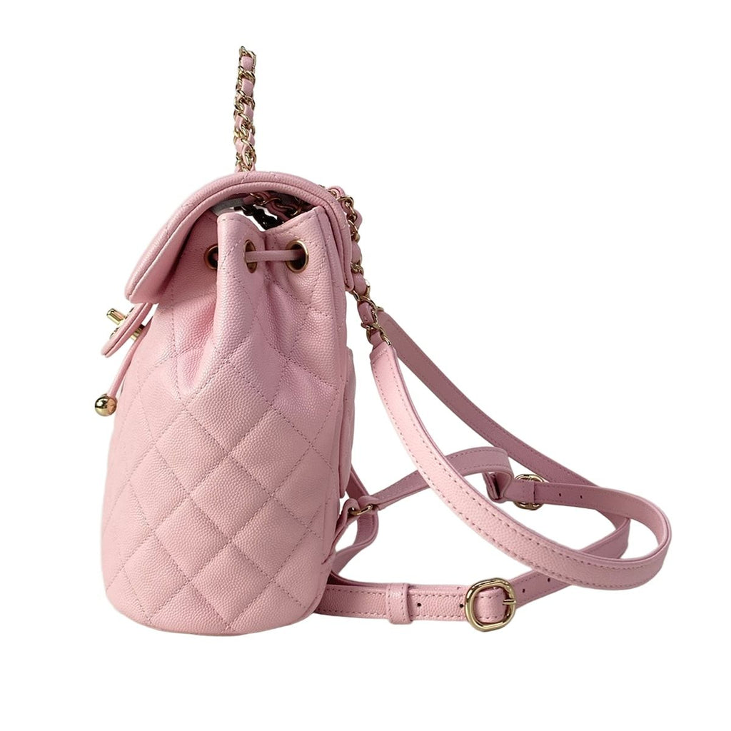 Chanel Backpack Quilted Light Pink — view 4