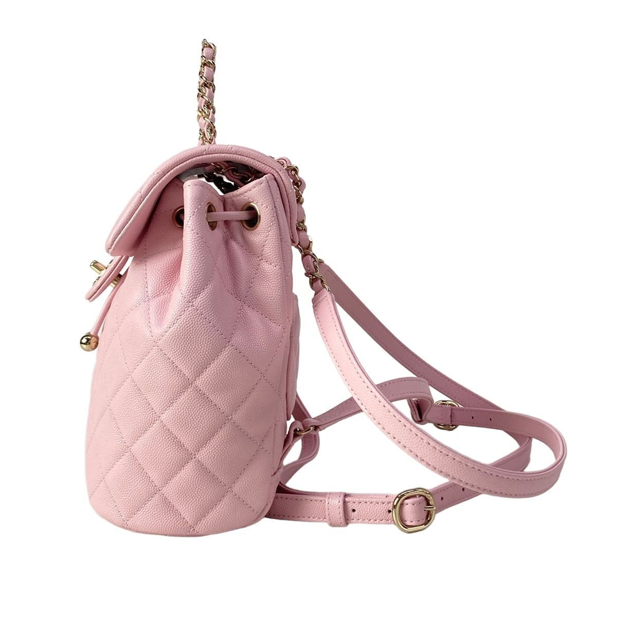 Chanel Backpack Quilted Light Pink — view 4