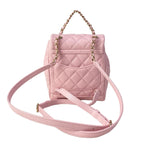 Chanel Backpack Quilted Light Pink — view 3