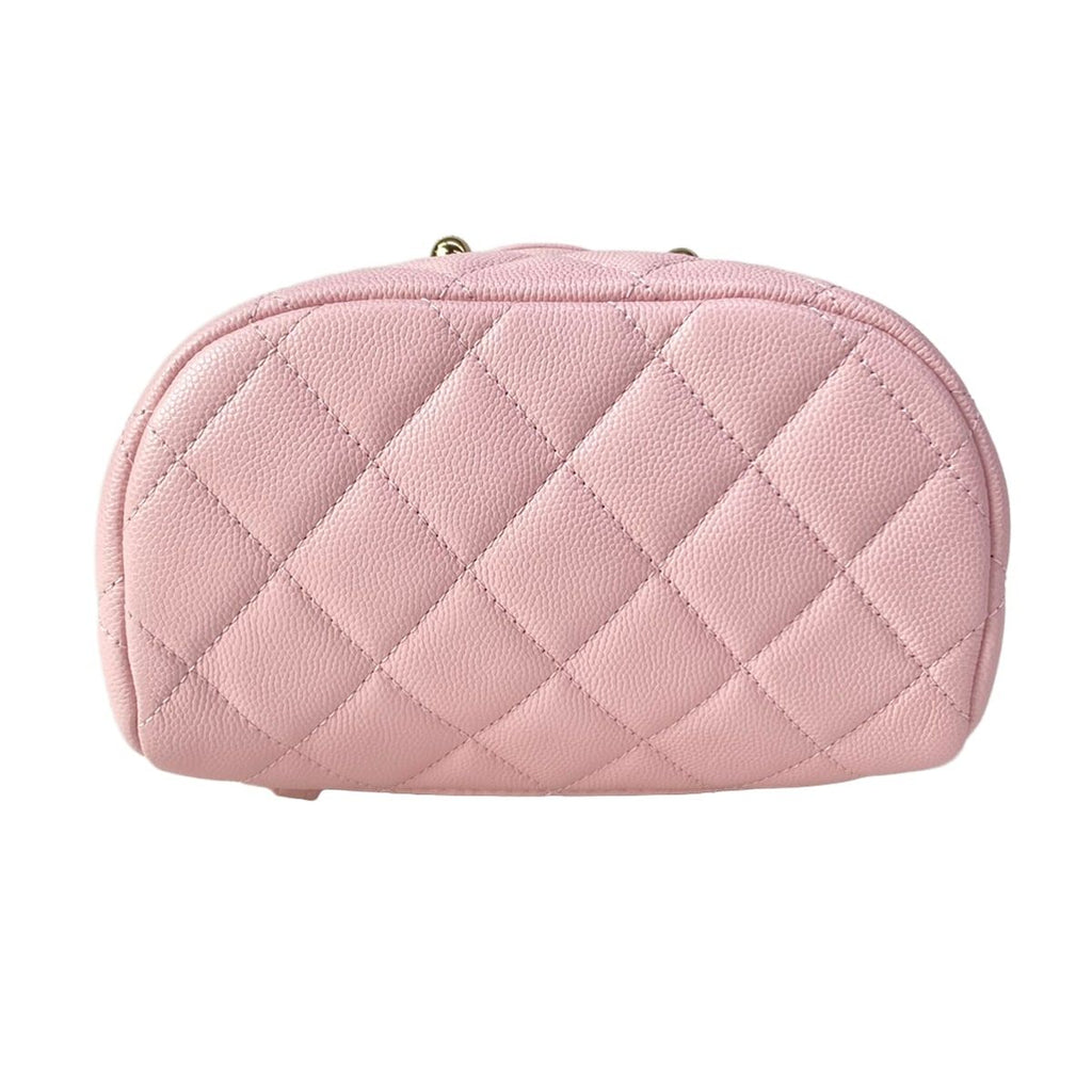 Chanel Backpack Quilted Light Pink — view 5
