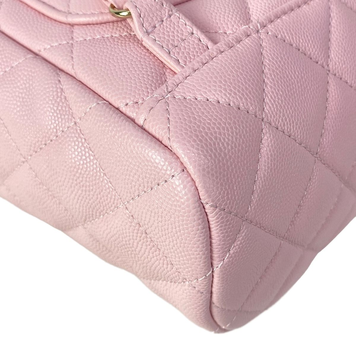 Chanel Backpack Quilted Light Pink — view 8