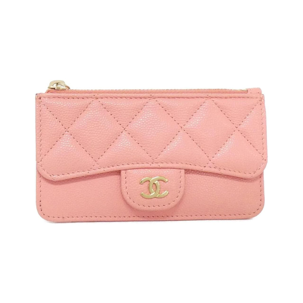 Chanel Card Case Card Holders Pink