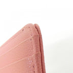 Chanel Card Case Card Holders Pink — view 3