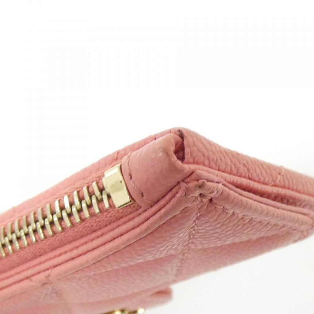 Chanel Card Case Card Holders Pink — view 5