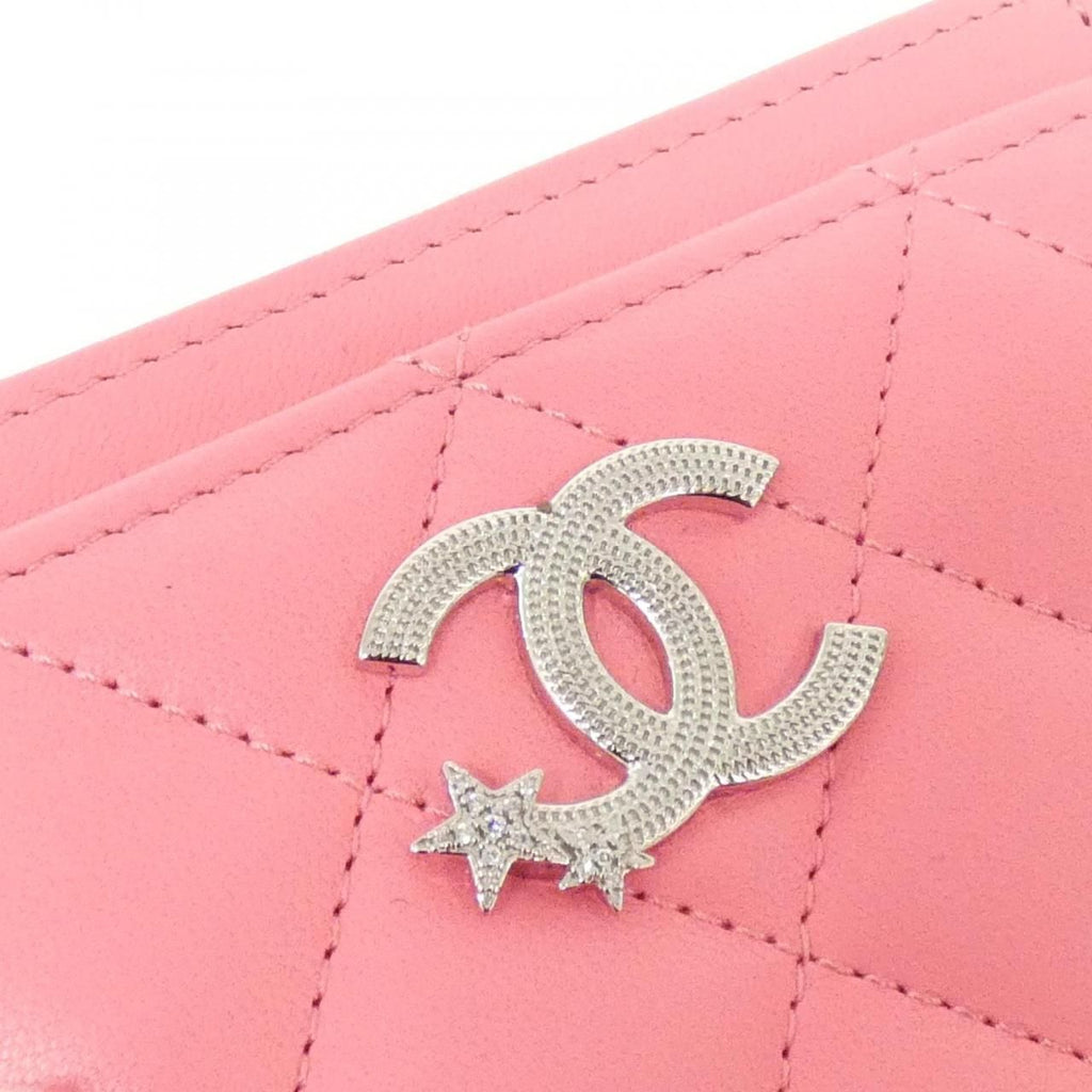 Chanel Card Case Card Holders Pink — view 6