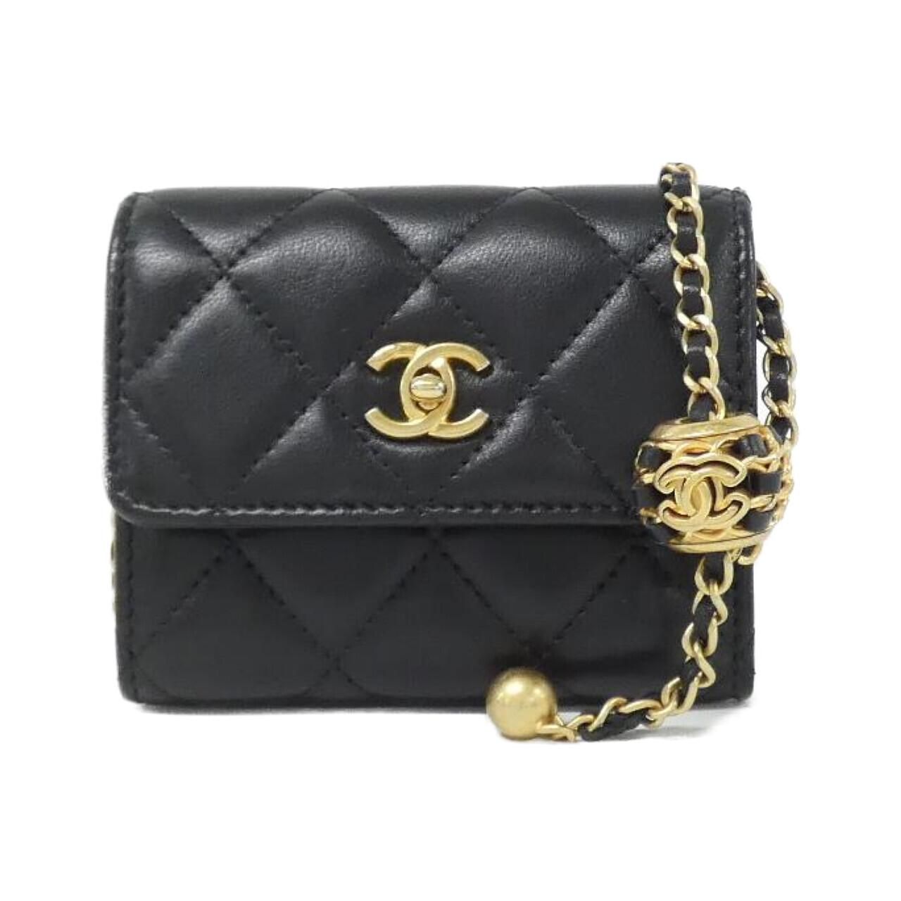 Chanel Chain Clutch Black