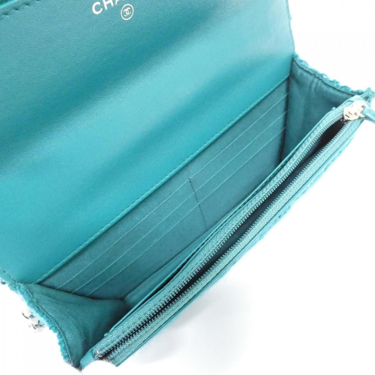Chanel 19 Line Chain Wallet Shoulder — view 9