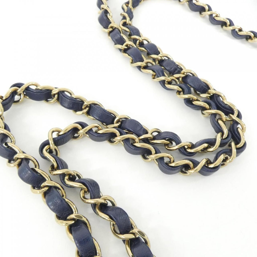 Chanel Shoulder Bag Blue — view 4