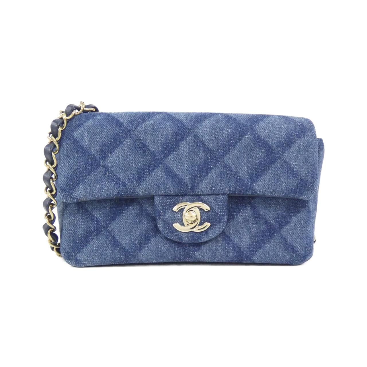 Chanel Shoulder Bag Blue