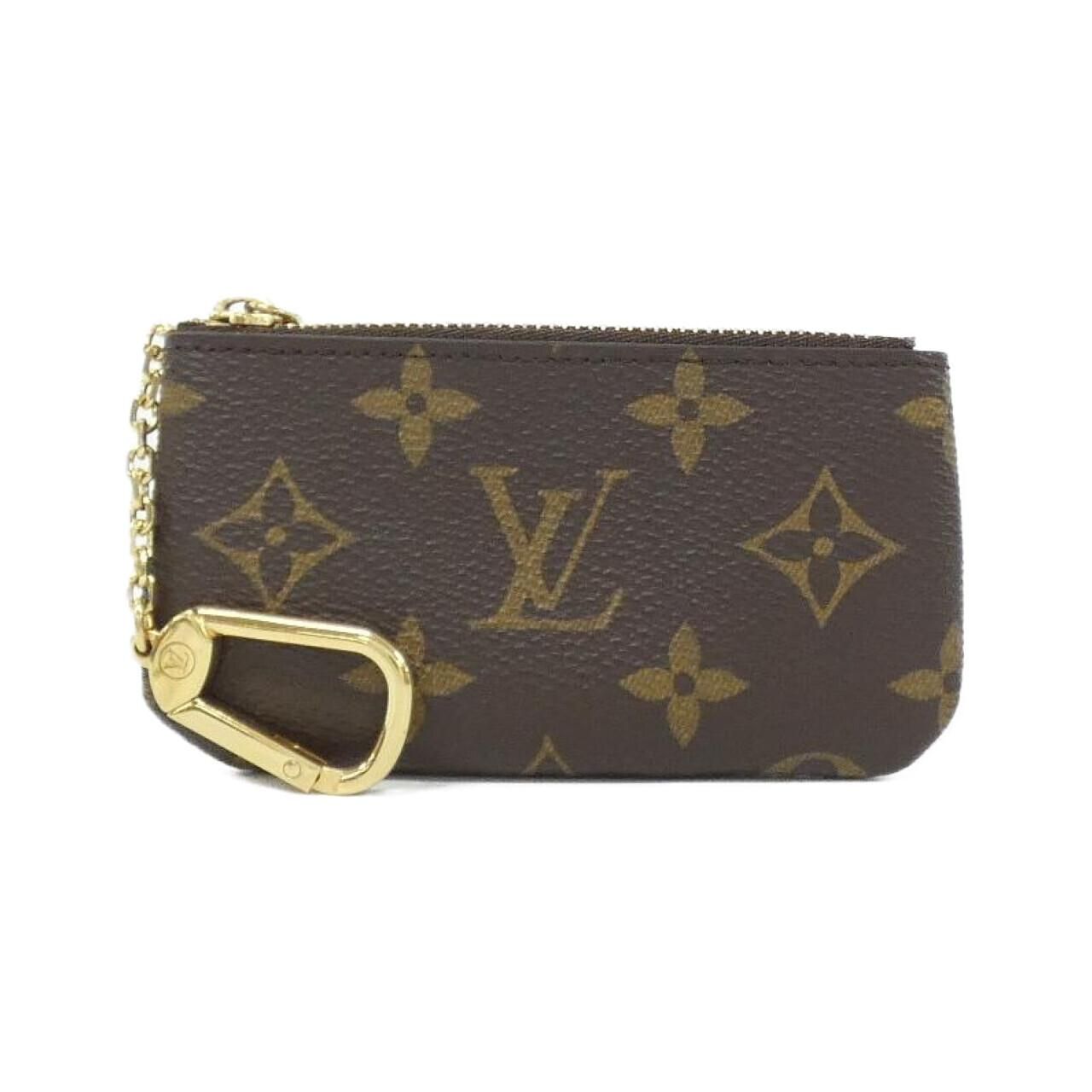 Louis Vuitton Monogram Pochette Cles Coin & Key Case Key Holder