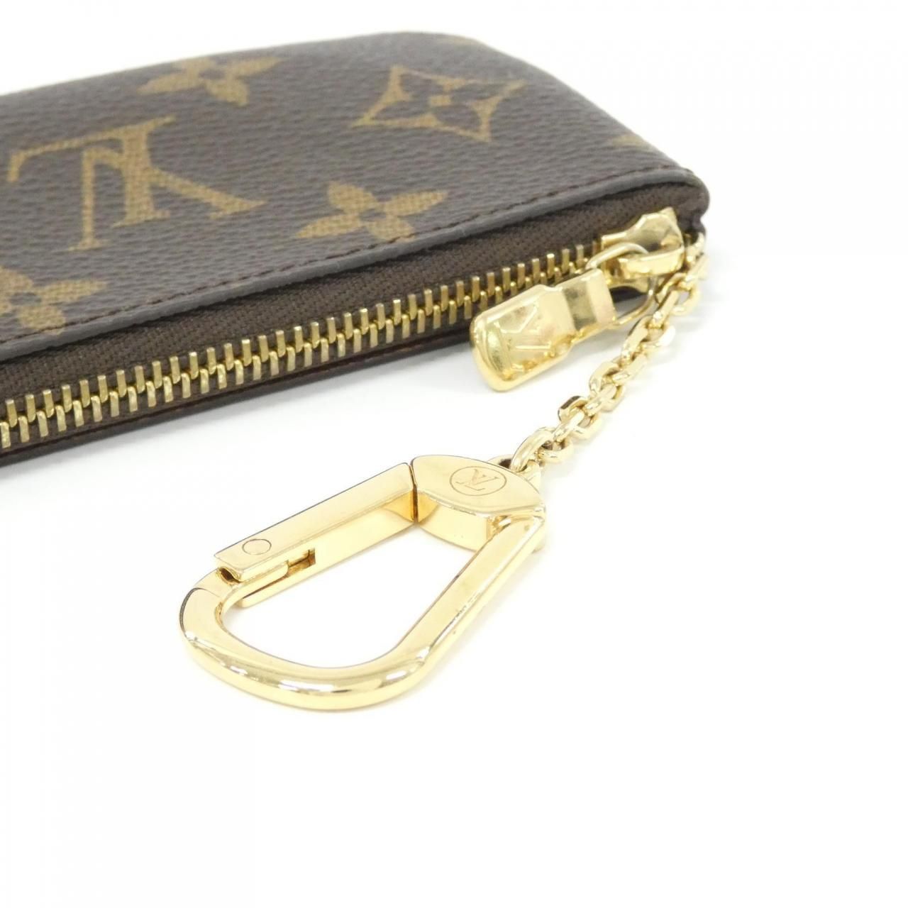 Louis Vuitton Monogram Pochette Cles Coin & Key Case Key Holder — view 3