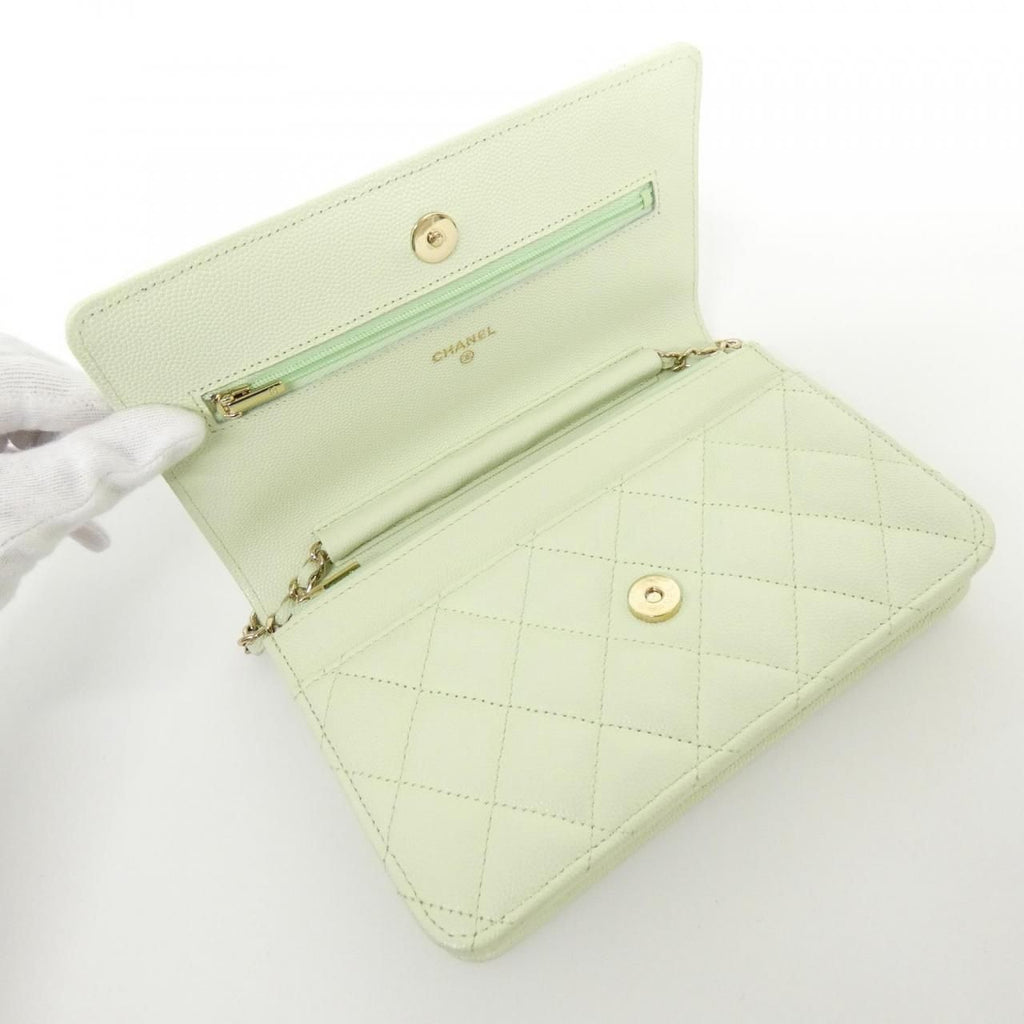 Chanel Timeless Classic Line Chain Wallet Shoulder — view 8