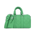 Louis Vuitton Taurillon Monogram Keepall Bandouliere 25 Boston