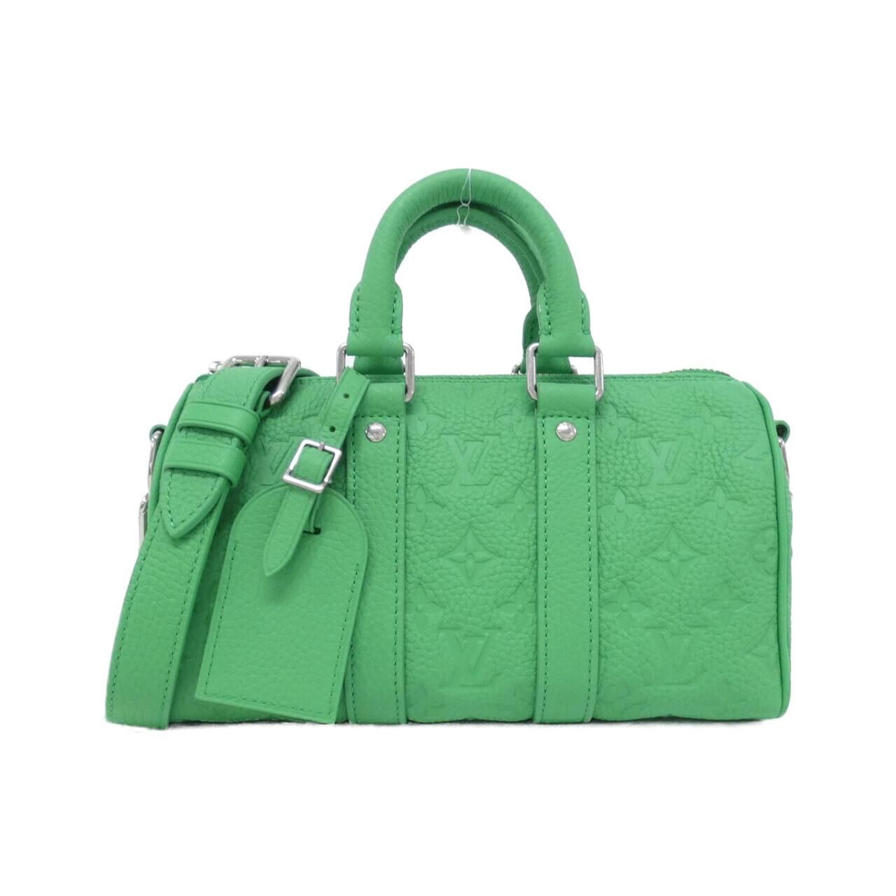 Louis Vuitton Taurillon Monogram Keepall Bandouliere 25 Boston