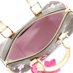 Louis Vuitton Monogram Cherry Blossom Speedy Bandouliere 25 Boston — view 6