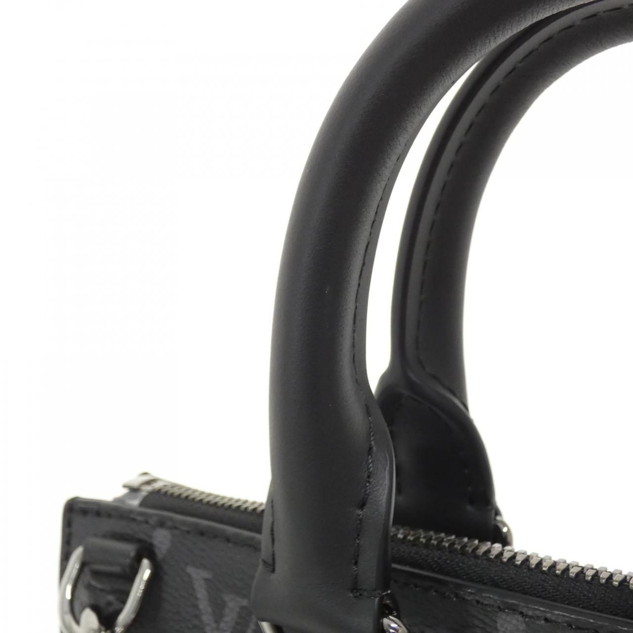 Louis Vuitton Monogram Eclipse Sac Plat Cross — view 5