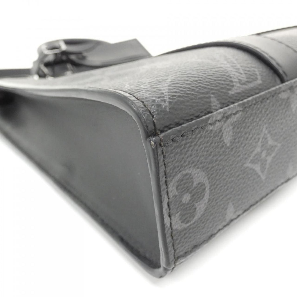 Louis Vuitton Monogram Eclipse Sac Plat Cross — view 2