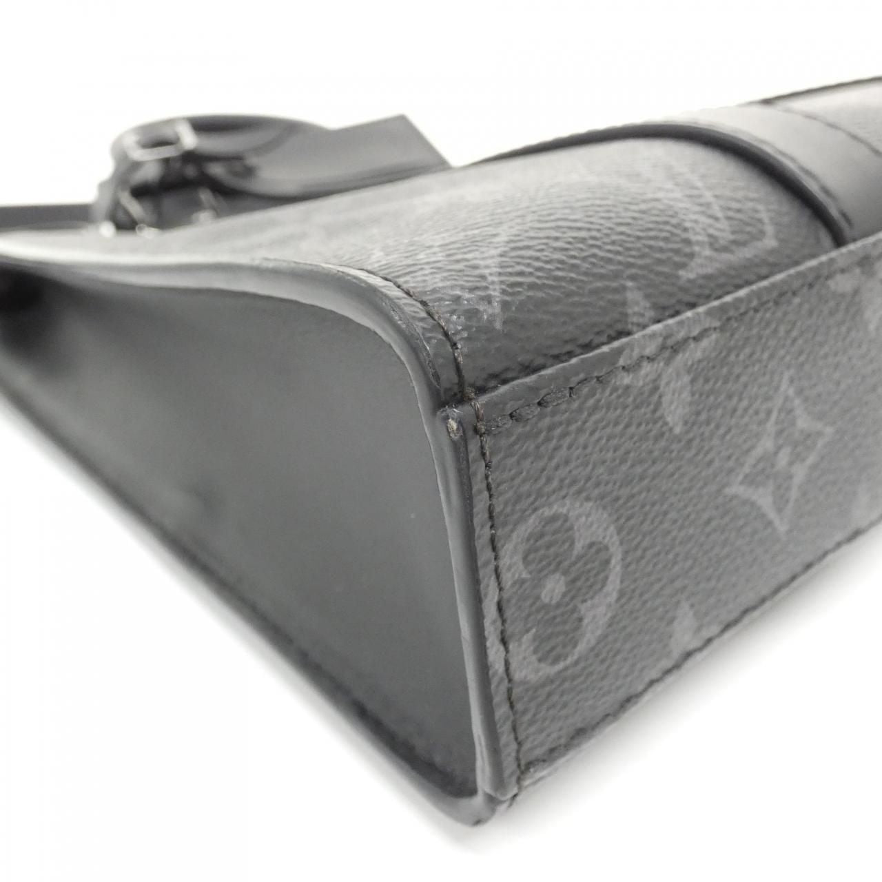 Louis Vuitton Monogram Eclipse Sac Plat Cross — view 2