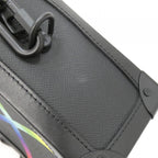 Louis Vuitton Taiga Rainbow Color Soft Trunk — view 6