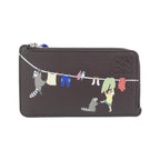 Loewe Coin Case Coin Purse Brown