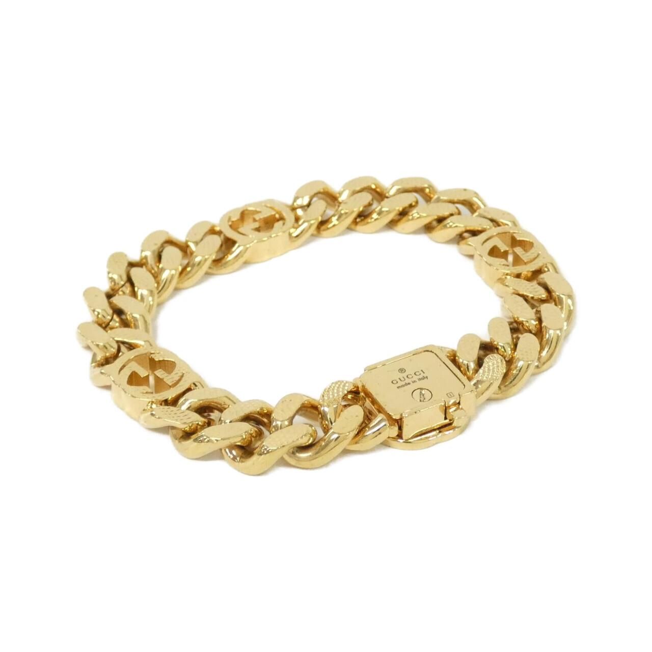 Gucci Interlocking Bracelet Gold — view 2