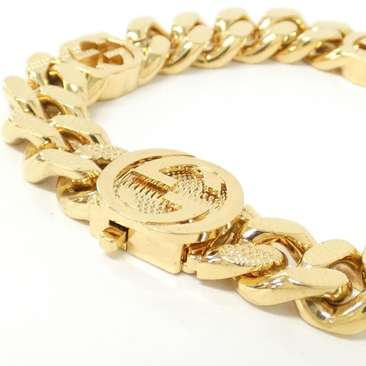 Gucci Interlocking Bracelet Gold — view 3